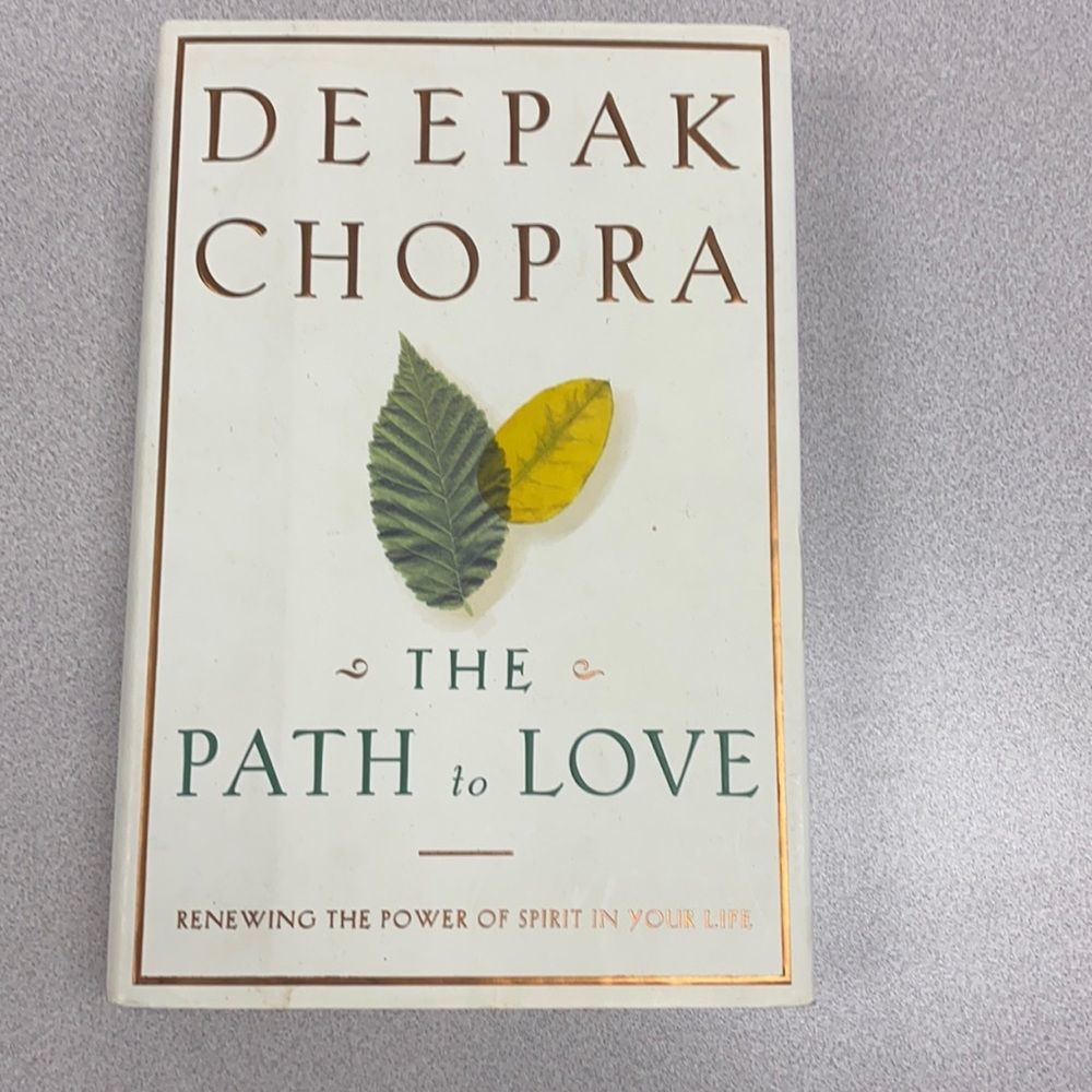 Deepak Chopra ❤️The Path to love 💗 hardcover book